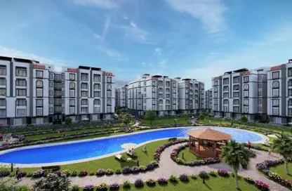 Apartment - 3 Bedrooms - 3 Bathrooms for sale in Bait Alwatan - New Obour City - Qalyubia