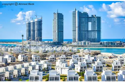 Apartment - 2 Bedrooms - 2 Bathrooms for sale in Mazarine - New Alamein City - Al Alamein - North Coast