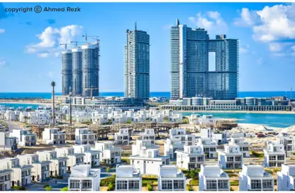 Apartment - 3 Bedrooms - 3 Bathrooms for sale in Mazarine - New Alamein City - Al Alamein - North Coast