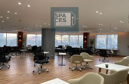Office Space - Studio - 1 Bathroom for rent in Bank Center Street - South Teseen St. - The 5th Settlement - New Cairo City - Cairo