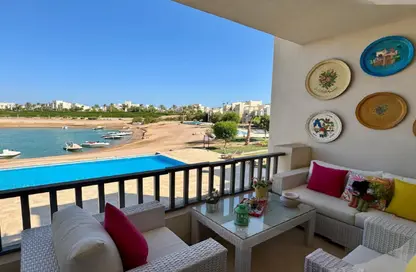 Chalet - 2 Bedrooms - 2 Bathrooms for sale in Joubal Lagoon - Al Gouna - Hurghada - Red Sea