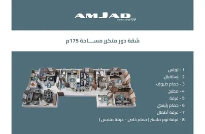 شقة - 3 غرف نوم - 3 حمامات للبيع في الثورة الخضراء - كمبوندات الشيخ زايد - الشيخ زايد - الجيزة