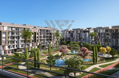 Apartment - 2 Bedrooms - 2 Bathrooms for sale in Begonia - 5th Settlement Compounds - The 5th Settlement - New Cairo City - Cairo