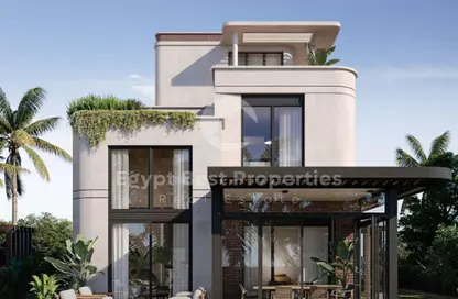 Villa - 5 Bedrooms - 6 Bathrooms for sale in Crescent Walk - 5th Settlement Compounds - The 5th Settlement - New Cairo City - Cairo