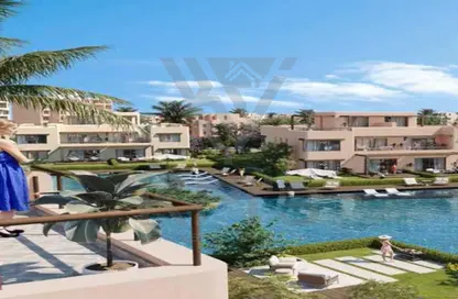 Chalet - 2 Bedrooms - 2 Bathrooms for sale in Hacienda Waters - Qesm Ad Dabaah - North Coast