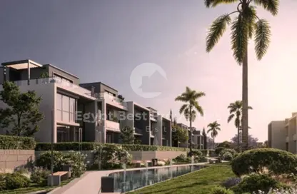 فيلا - 4 غرف نوم - 4 حمامات للبيع في كلوب هيلز - محور 26 يوليو - مدينة 6 أكتوبر - الجيزة