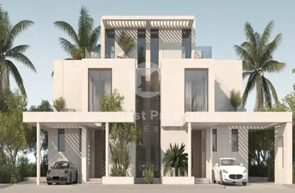 Twin House - 3 Bedrooms - 4 Bathrooms for sale in The Med - Ras Al Hekma - North Coast