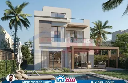 Villa - 5 Bedrooms - 7 Bathrooms for sale in Palm Hills - Alexandria Compounds - Alexandria