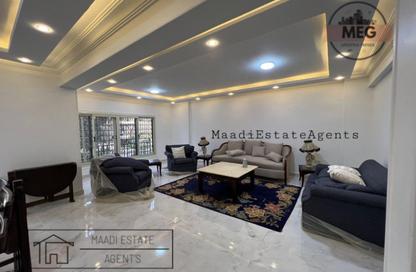 Apartment - 2 Bedrooms - 2 Bathrooms for rent in Street 233 - Degla - Hay El Maadi - Cairo