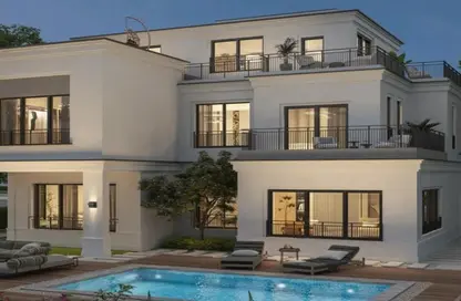 Villa - 4 Bedrooms - 4 Bathrooms for sale in Hood 8 Side St. - Green Belt - 6 October City - Giza
