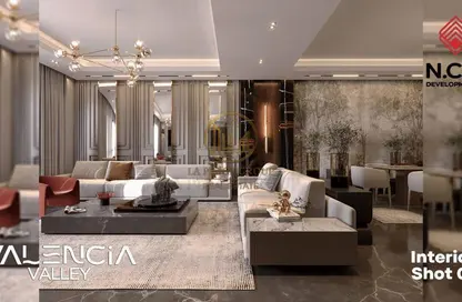 Apartment - 3 Bedrooms - 3 Bathrooms for sale in Valencia Valley - Al Andalus District - New Cairo City - Cairo