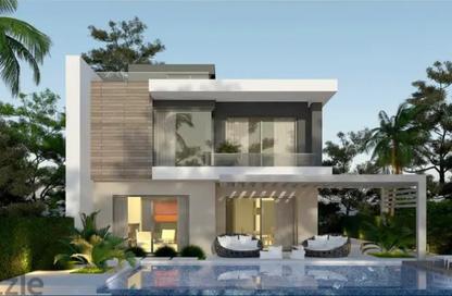 Villa - 4 Bedrooms - 4 Bathrooms for sale in Palm Hills New Cairo - 5th Settlement Compounds - The 5th Settlement - New Cairo City - Cairo