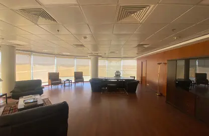 Office Space - Studio - 2 Bathrooms for rent in V90 - North Teseen St. - The 5th Settlement - New Cairo City - Cairo