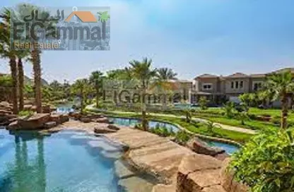 Villa - 4 Bedrooms - 7 Bathrooms for rent in Swan Lake - The 1st Settlement - New Cairo City - Cairo