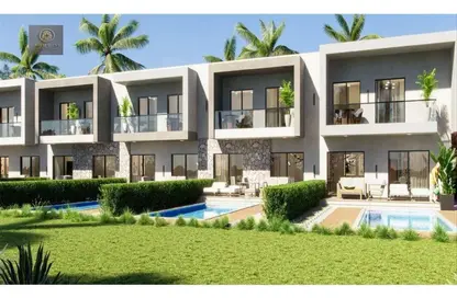 Townhouse - 4 Bedrooms - 4 Bathrooms for sale in Marseilia Beach 5 - Ras Al Hekma - North Coast
