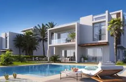 Chalet - 4 Bedrooms - 5 Bathrooms for sale in Mazarine - New Alamein City - Al Alamein - North Coast