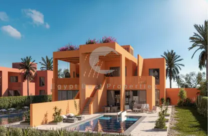 Twin House - 3 Bedrooms - 4 Bathrooms for sale in Fanadir Bay - Al Gouna - Hurghada - Red Sea