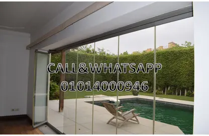 Villa - 4 Bedrooms - 4 Bathrooms for rent in Katameya Heights - El Katameya Compounds - El Katameya - New Cairo City - Cairo