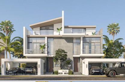Twin House - 4 Bedrooms - 4 Bathrooms for sale in Saada Compound - New Cairo City - Cairo