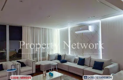 Penthouse - 5 Bedrooms - 5 Bathrooms for rent in Seashell - Sidi Abdel Rahman - North Coast