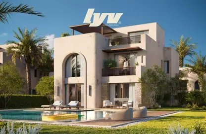 Villa - 4 Bedrooms - 5 Bathrooms for sale in Hacienda West - Ras Al Hekma - North Coast