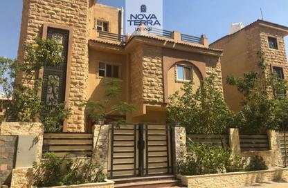 Villa - 4 Bedrooms - 4 Bathrooms for sale in Waslet Dahshur Road - Green Belt - 6 October City - Giza