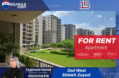 Apartment - 3 Bedrooms - 3 Bathrooms for rent in Yasmine District - 14th District - Sheikh Zayed City - Giza