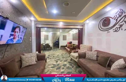 شقة - 2 غرف نوم - 1 حمام للبيع في شارع محمود العيسوي - ميامي - حي اول المنتزة - الاسكندرية