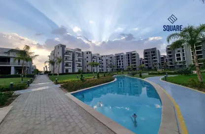Apartment - 2 Bedrooms - 2 Bathrooms for sale in Sun Capital - Fayoum Desert road - 6 October City - Giza