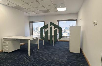 Office Space - Studio - 1 Bathroom for rent in Bank Center Street - South Teseen St. - The 5th Settlement - New Cairo City - Cairo