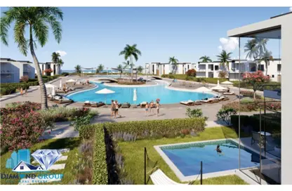 Chalet - 2 Bedrooms - 2 Bathrooms for sale in Cali Coast - Ras Al Hekma - North Coast