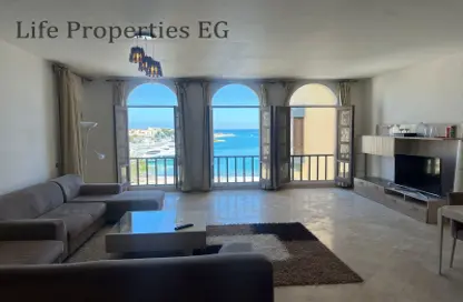 Penthouse - 3 Bedrooms - 3 Bathrooms for sale in Abu Tig Marina - Al Gouna - Hurghada - Red Sea