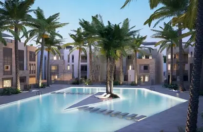 Townhouse - 2 Bedrooms - 2 Bathrooms for sale in Kamaran - Al Gouna - Hurghada - Red Sea
