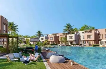 شاليه - 2 غرف نوم - 3 حمامات للبيع في هاسيندا وترز - قسم الضبعة - الساحل الشمالي