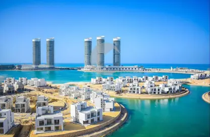 Chalet - 1 Bedroom - 1 Bathroom for sale in Latin District - New Alamein City - Al Alamein - North Coast