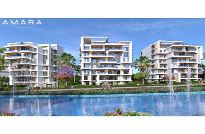 Apartment - 2 Bedrooms - 2 Bathrooms for sale in Amara - El Lotus - New Cairo City - Cairo
