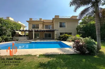 Villa - 5 Bedrooms - 7 Bathrooms for rent in Katameya Heights - El Katameya Compounds - El Katameya - New Cairo City - Cairo