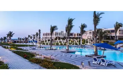 شاليه - 2 غرف نوم - 3 حمامات للبيع في هاسيندا ويست - راس الحكمة - الساحل الشمالي