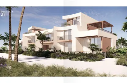 Twin House - 3 Bedrooms - 3 Bathrooms for sale in Ramla Lakeside - Qesm Ad Dabaah - North Coast
