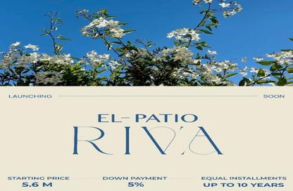 Apartment - 1 Bedroom - 1 Bathroom for sale in El Patio Vida - The 6th Settlement - New Cairo City - Cairo
