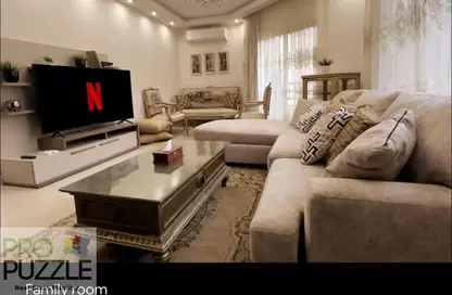 Apartment - 3 Bedrooms - 3 Bathrooms for rent in American University Housing District - 5th Settlement Compounds - The 5th Settlement - New Cairo City - Cairo