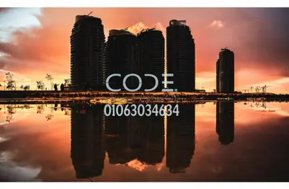 Apartment - 3 Bedrooms - 3 Bathrooms for sale in Beachfront Towers - New Alamein City - Al Alamein - North Coast