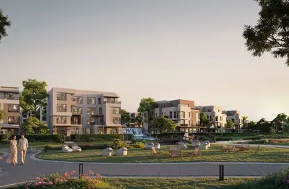 شقة - 2 غرف نوم - 2 حمامات للبيع في أو ويست - كمبوندات 6 أكتوبر - مدينة 6 أكتوبر - الجيزة