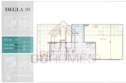 شقة - غرفة نوم - 1 حمام للبيع في صن جيتس - زهراء المعادي - حي المعادي - القاهرة