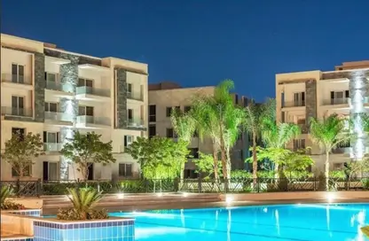 شقة - 2 غرف نوم - 2 حمامات للايجار في مون ريزيدنس - فيفث سكوير - التجمع الخامس - مدينة القاهرة الجديدة - القاهرة