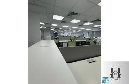 Office Space - Studio - 4 Bathrooms for rent in Street 206 - Degla - Hay El Maadi - Cairo