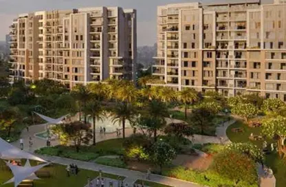 Apartment - 2 Bedrooms - 2 Bathrooms for sale in Park Side Residence - Zed Towers - Sheikh Zayed Compounds - Sheikh Zayed City - Giza