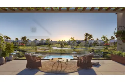 Twin House - 4 Bedrooms - 3 Bathrooms for sale in Saada Compound - New Cairo City - Cairo