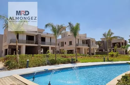 Twin House - 3 Bedrooms - 4 Bathrooms for sale in Sun Capital - Fayoum Desert road - 6 October City - Giza