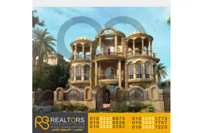 Villa - 7+ Bedrooms - 6 Bathrooms for sale in Al Feda Gardens - Sheikh Zayed Compounds - Sheikh Zayed City - Giza